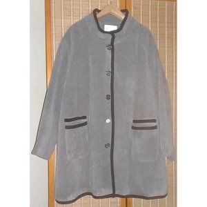 Roaman’s Fully Lined Fleece Coat - 3X